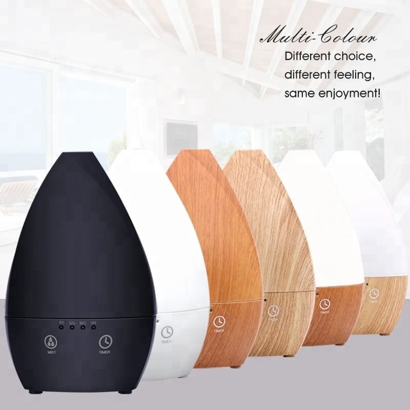 Accueil Humidificateur d'air à ultrasons portable Diffuseur d'huile essentielle avec lumière nocturne pour chambre