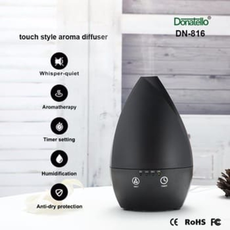 Accueil Humidificateur d'air à ultrasons portable Diffuseur d'huile essentielle avec lumière nocturne pour chambre