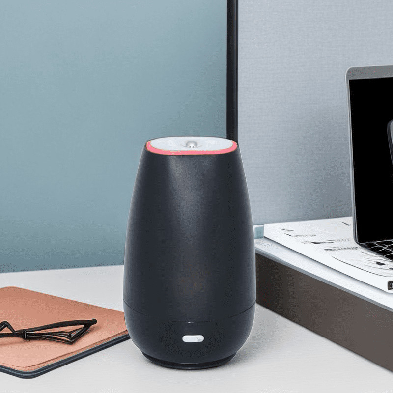 Diffuseur de voiture Humidificateur d'aromathérapie Diffuseur d'huile essentielle USB Cool Mist Mini Diffuseur portable