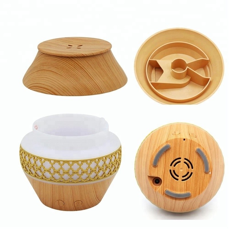 Humidificateur d'air de brouillard frais portable de 120 ml pour le ménage avec lampes à LED, diffuseur d'arôme à l'huile essentielle