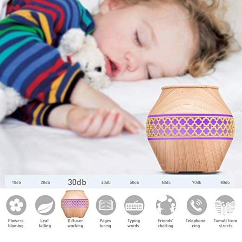 Accueil Portable humidificateur d'air de brouillard frais avec lumière de nuit aromathérapie huile essentielle Deuser diffuseur d'arôme