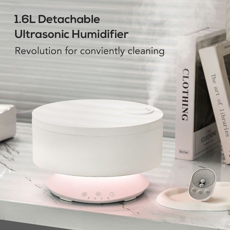 1Humidificateur d'air de brouillard frais portable à domicile de 6L avec diffuseur d'arôme d'huile essentielle