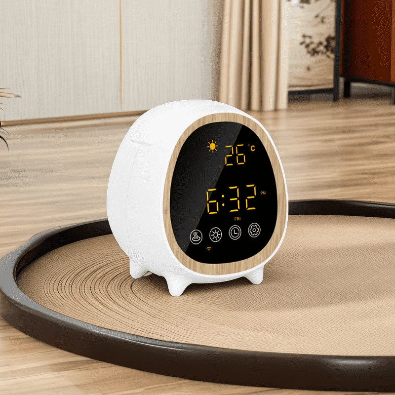 Contrôle à distance et à l' application Diffuseur à ultrasons Diffuseur d' odeur Machine avec réveil de maison intelligente